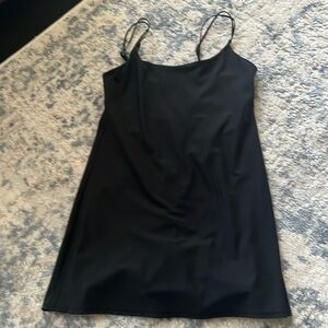 Abercrombie traveler dress black medium